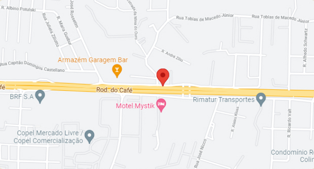 imagem do mapa de localizaçao do motel